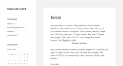 Desktop Screenshot of editorialuclea.com